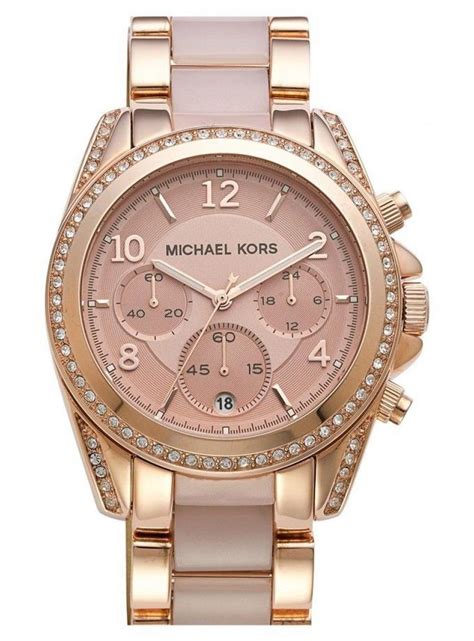 Čierne dámske hodinky Michael Kors 